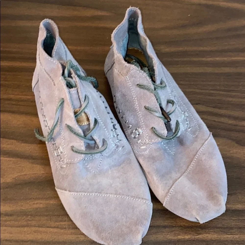 Toms gray shoes
